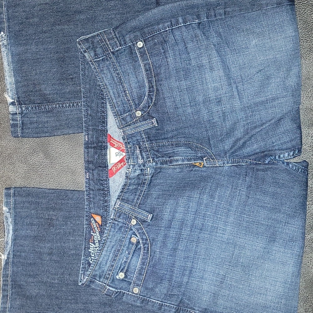 Lucky Brand Wonder Cairo Jeans sz 10X-Long